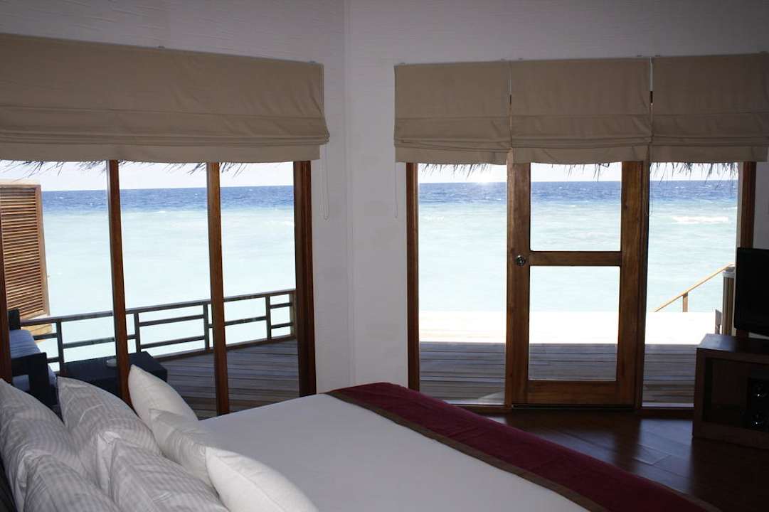 Ausblick vom Zimmer Kuramathi Maldives
