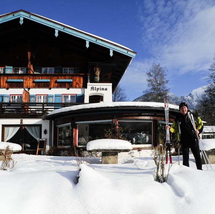 Außenansicht Stoll's Hotel Alpina