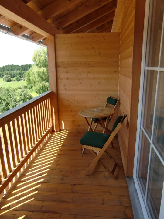 Balkon im Komfort-Appartement Landhaus & Chalets Köppl