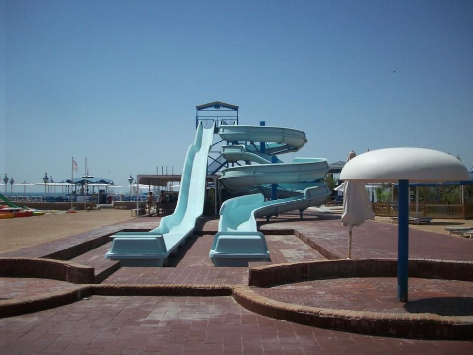 Wasserrutschbahn am Strand The Grand Hotel Hurghada