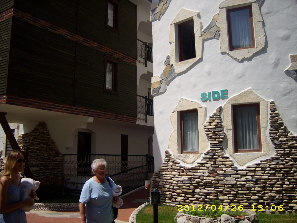 Eines der drei Gästehäuser Hotel Defne Dream