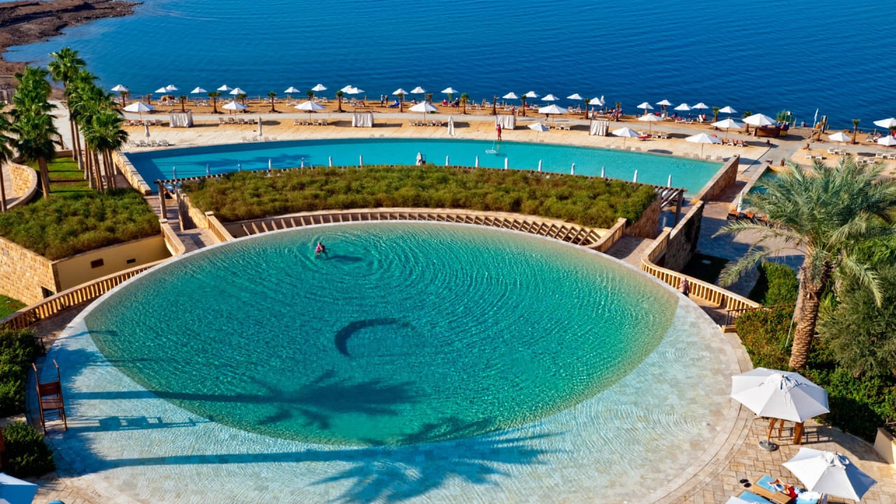 Infinity Pool  Hotel Kempinski Ishtar Dead Sea