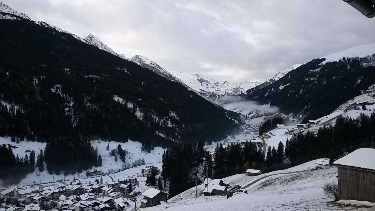 Blick vom Balkon Gästehaus Bergruh