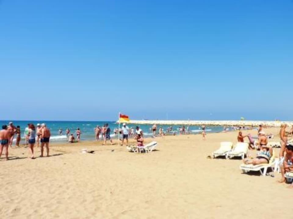 Herrlicher Sandstrand Aydinbey Kings Palace & Spa