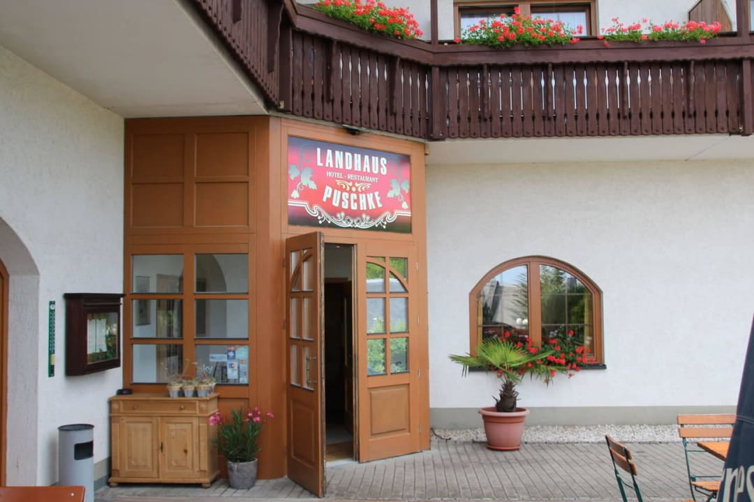 Eingangsbereich Landhaus Puschke