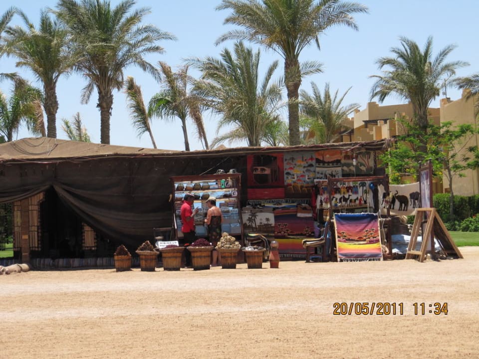 Verkaufsstand am Strand Stella Beach Resort & Spa Makadi Bay