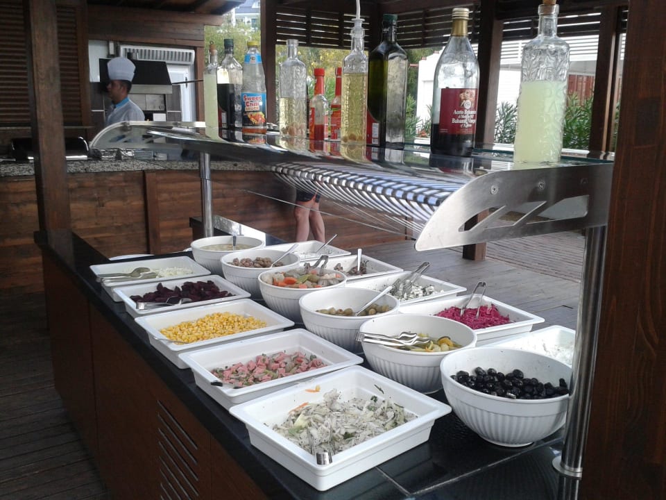 Teil der Strandbar Adalya Ocean Deluxe