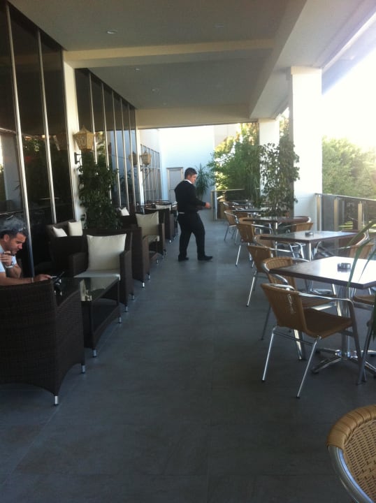 Terrasse  Hotel Royal Garden Beach