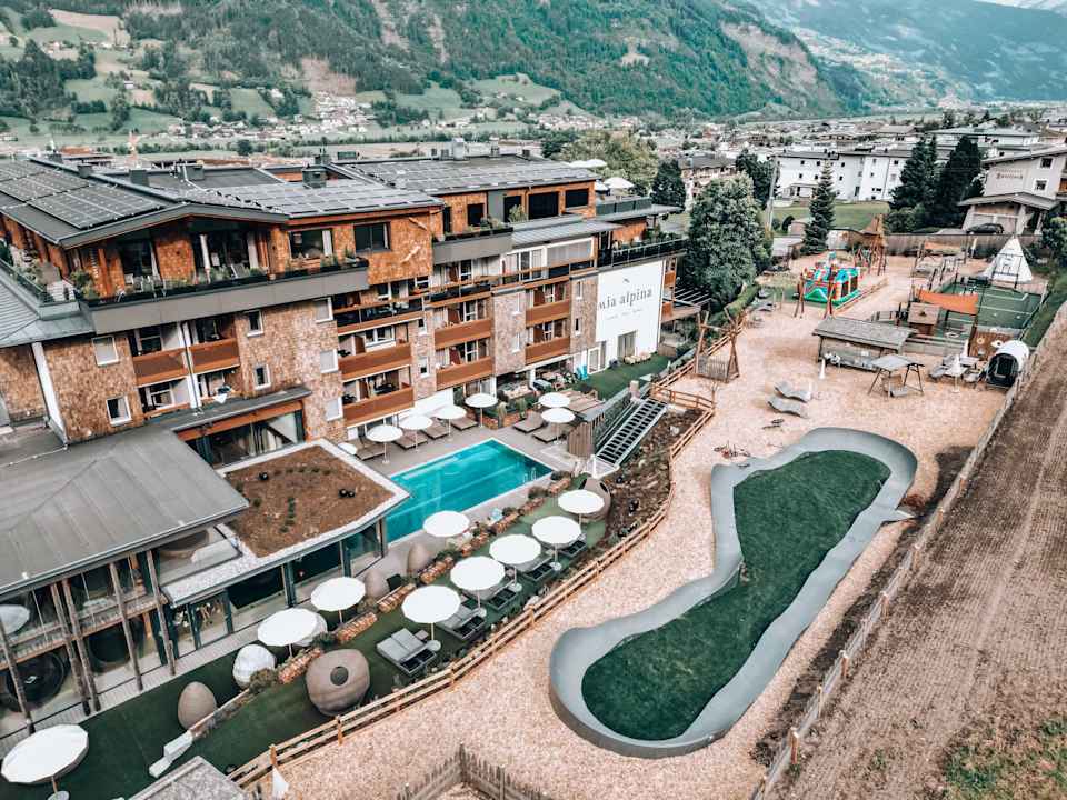 Gartenanlage Mia Alpina . Zillertal Family Retreat