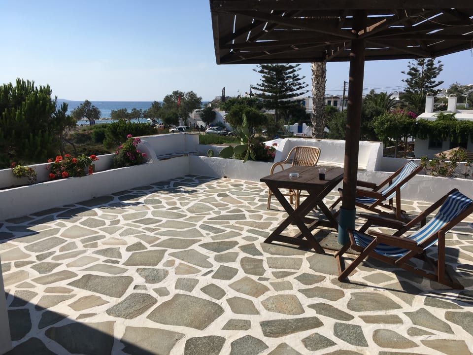 Ausblick Alkyoni Beach Hotel