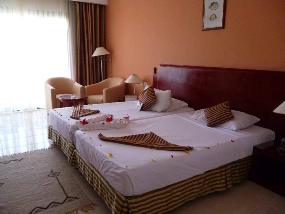 Unser Zimmer in der 1. Etage Fantazia Resort Marsa Alam