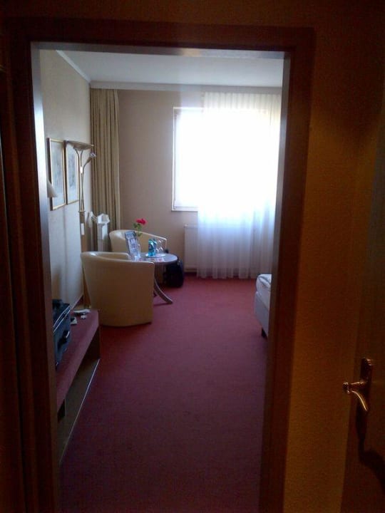 Vom Eingang Richtung Fenster Best Western Hotel Rosenau