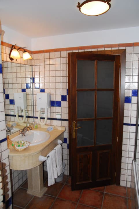 Unser Badezimmer Hotel Huerta de las Palomas