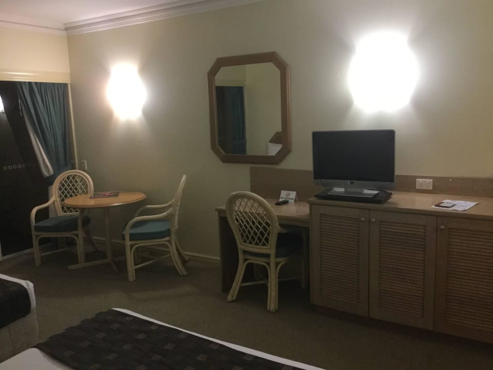 Blick vom Bett Cairns Colonial Club Resort