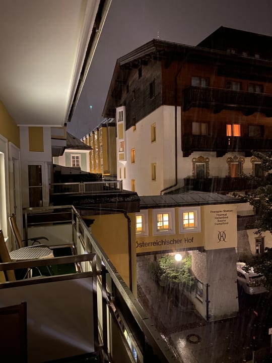 Ausblick Hotel Österreichischer Hof