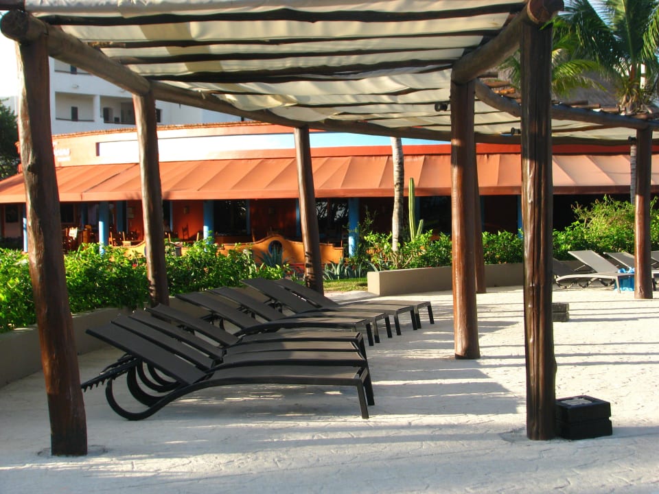 Liegen am Pool Catalonia Playa Maroma