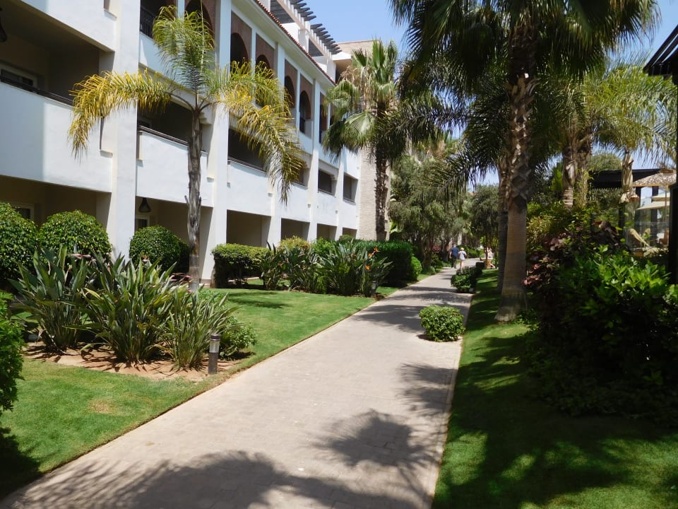 Gartenanlage Hotel Riu Palace Tikida Agadir