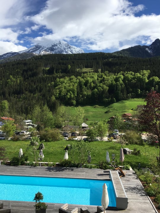 Ausblick Berghotel Rehlegg