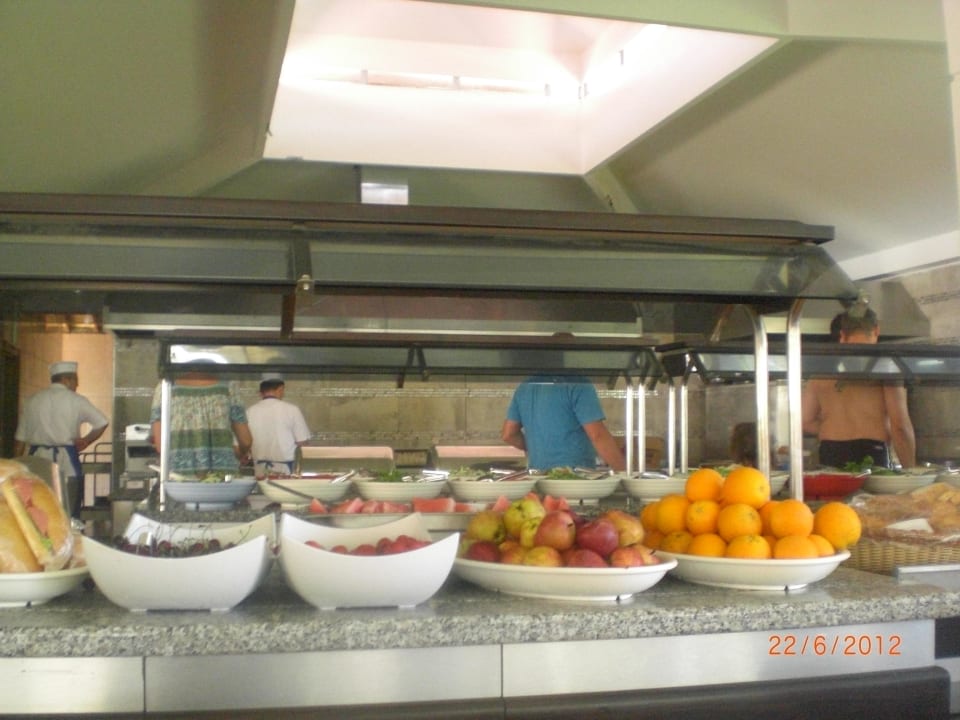 Poolbar, nur Obst fotografiert Hane Family Resort