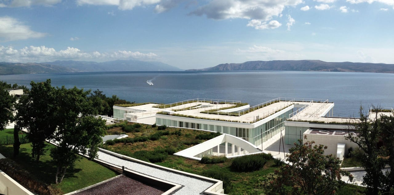 Blick auf die Insel Krk Wyndham Grand Novi Vinodolski Resort - The View & Family Apartments