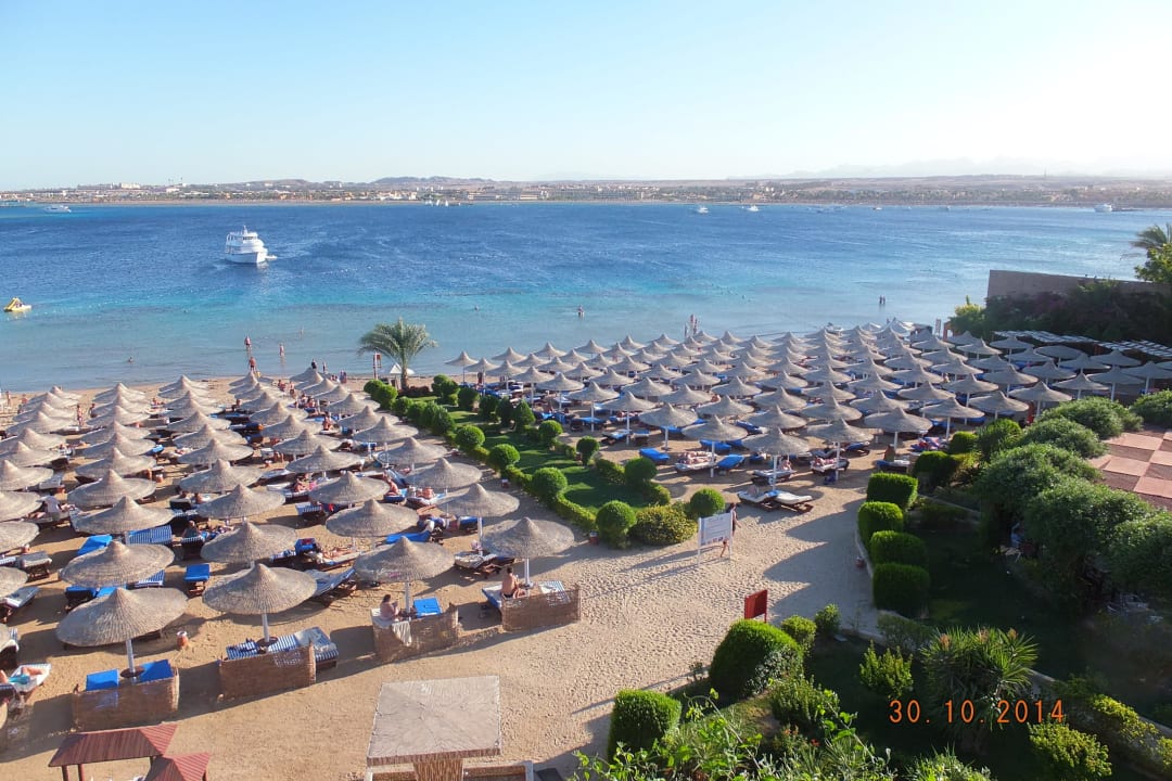 Вид с крыши 9 корпуса Prima Life Makadi Resort