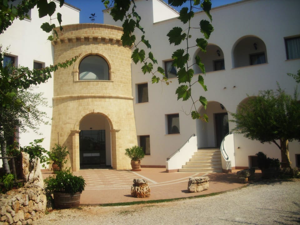 Eingang Hotelportal Hotel Montecallini