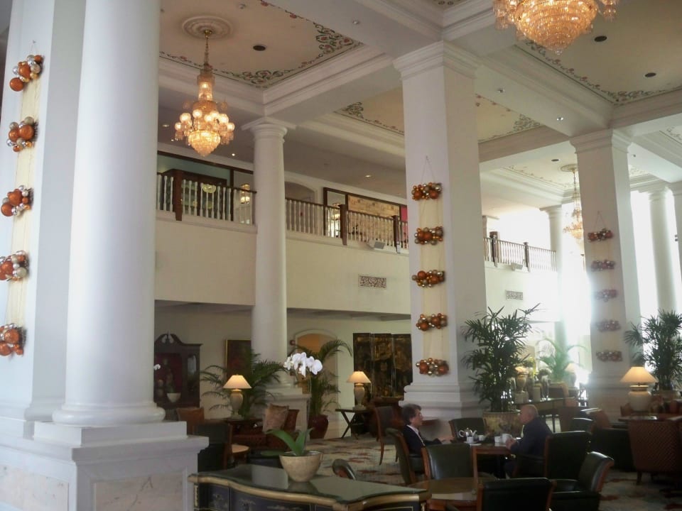 Wunderhübsche Lobby InterContinental Singapore