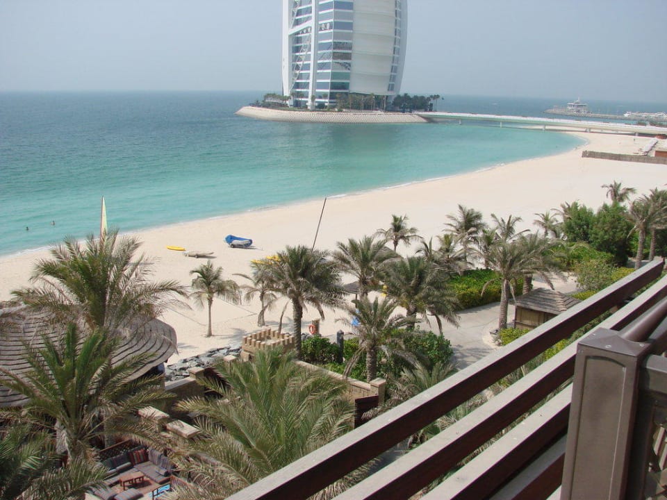 Sicht von unserem Balkon Jumeirah Mina Al Salam