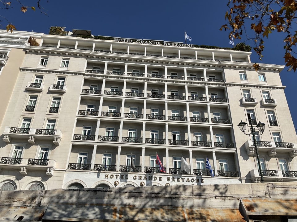 Außenansicht Hotel Grande Bretagne