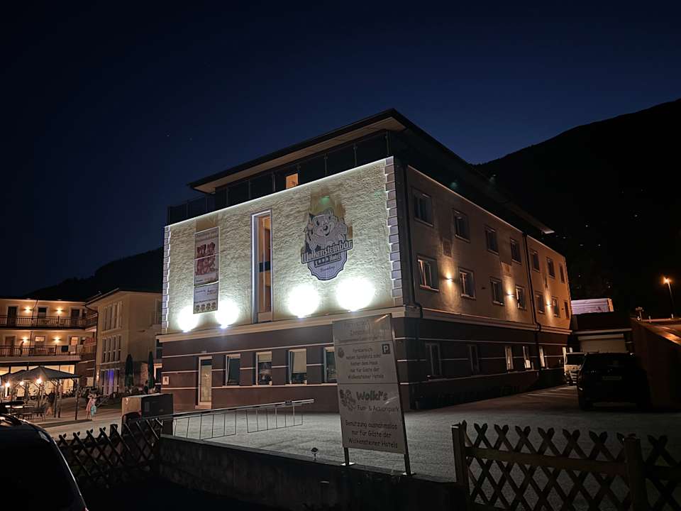 Außenansicht Hotel Wolkensteinbär