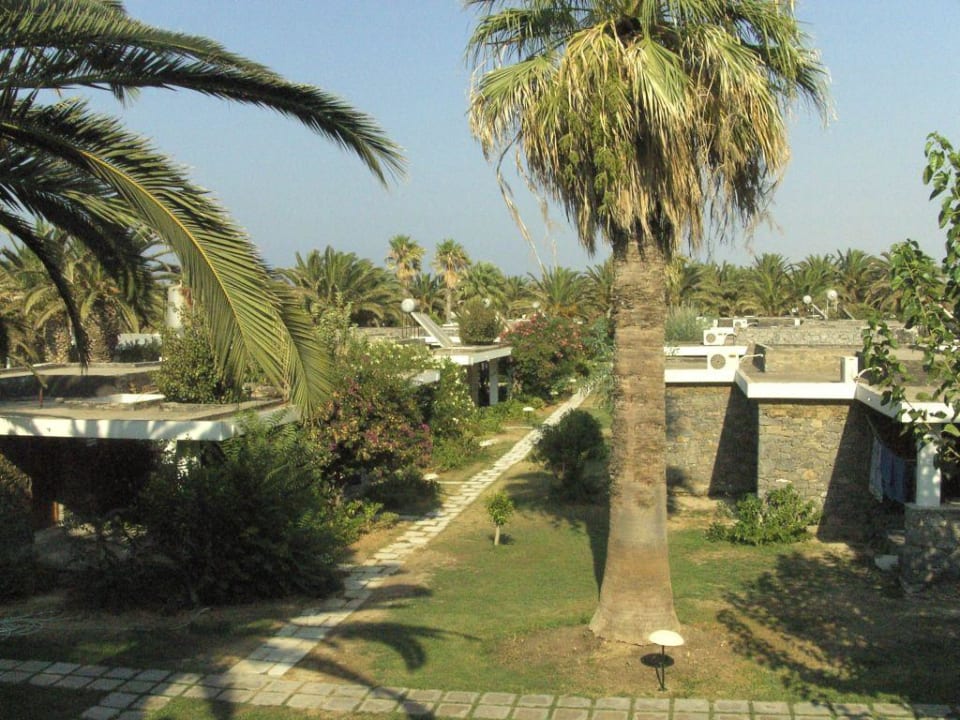 Blick auf die Anlage v Civitel Creta Beach