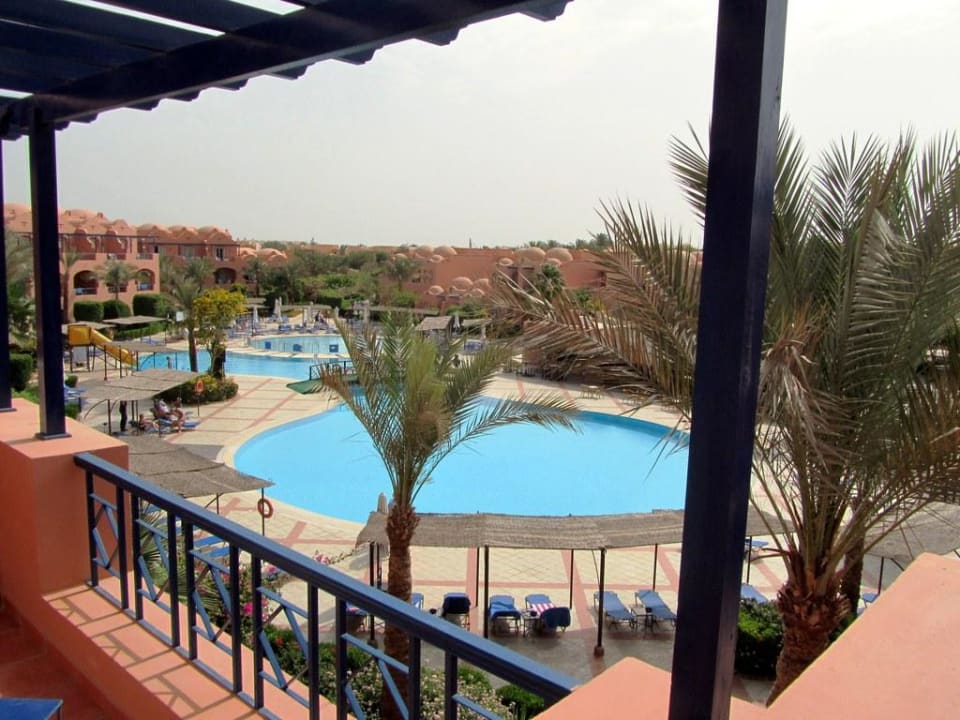 Terrassenblick Jaz Makadi Oasis Resort
