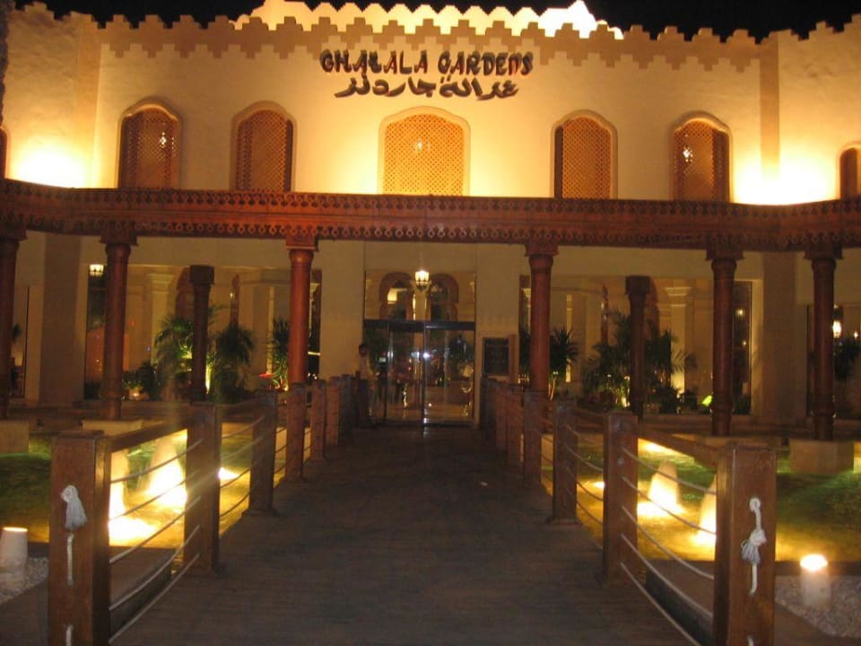 Front des Hotels Ghazala Gardens