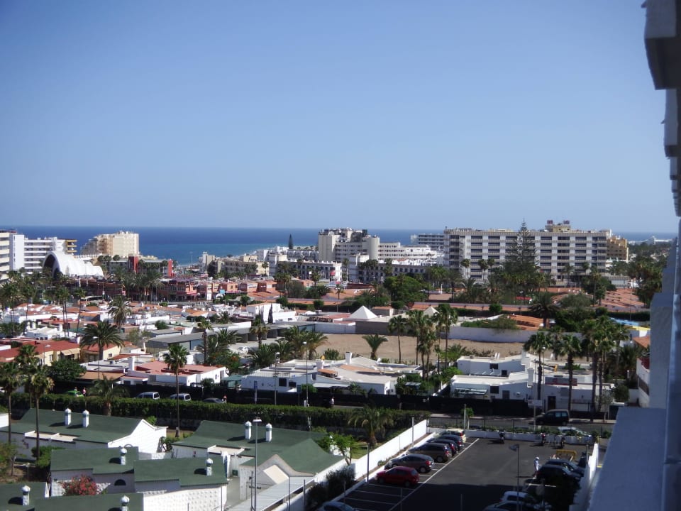 Blick links, vom Balkon 6te Etage  Gran Canaria Princess