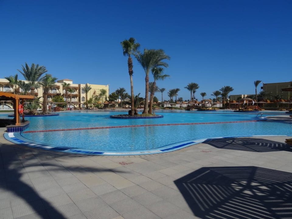 Pool 1 an der Rezeption Desert Rose