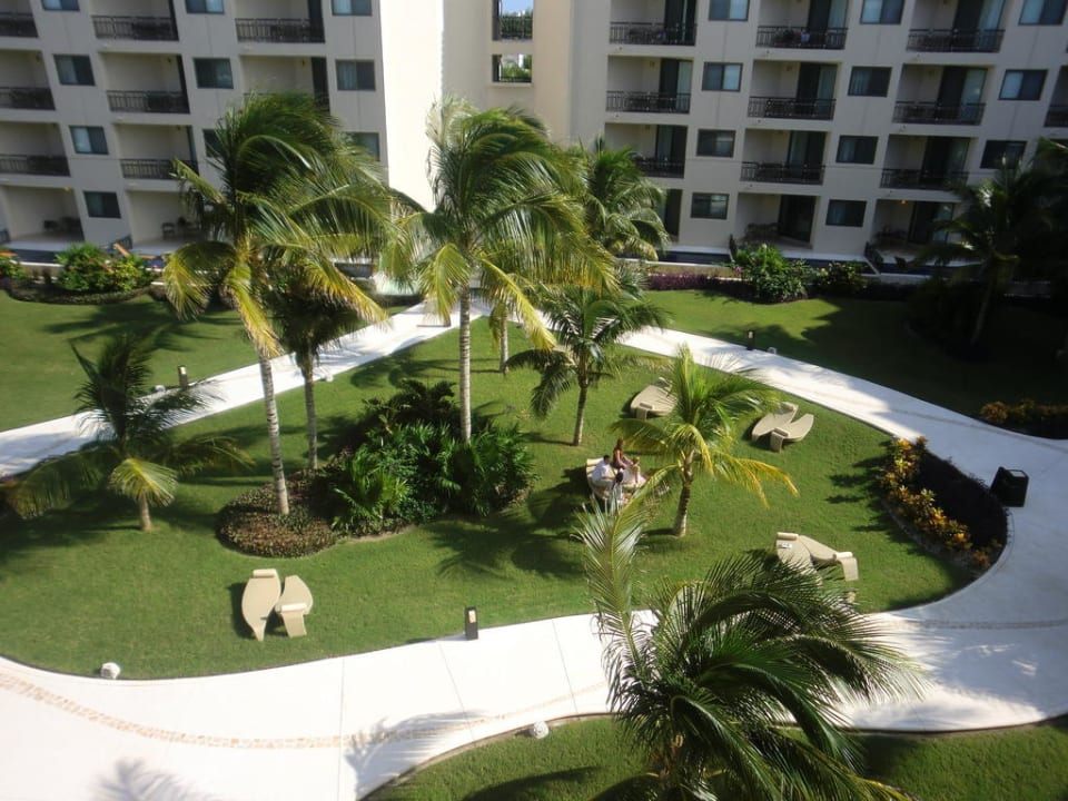 Blick vom Zimmer aus - sehr schön Dreams Riviera Cancun Resort & Spa
