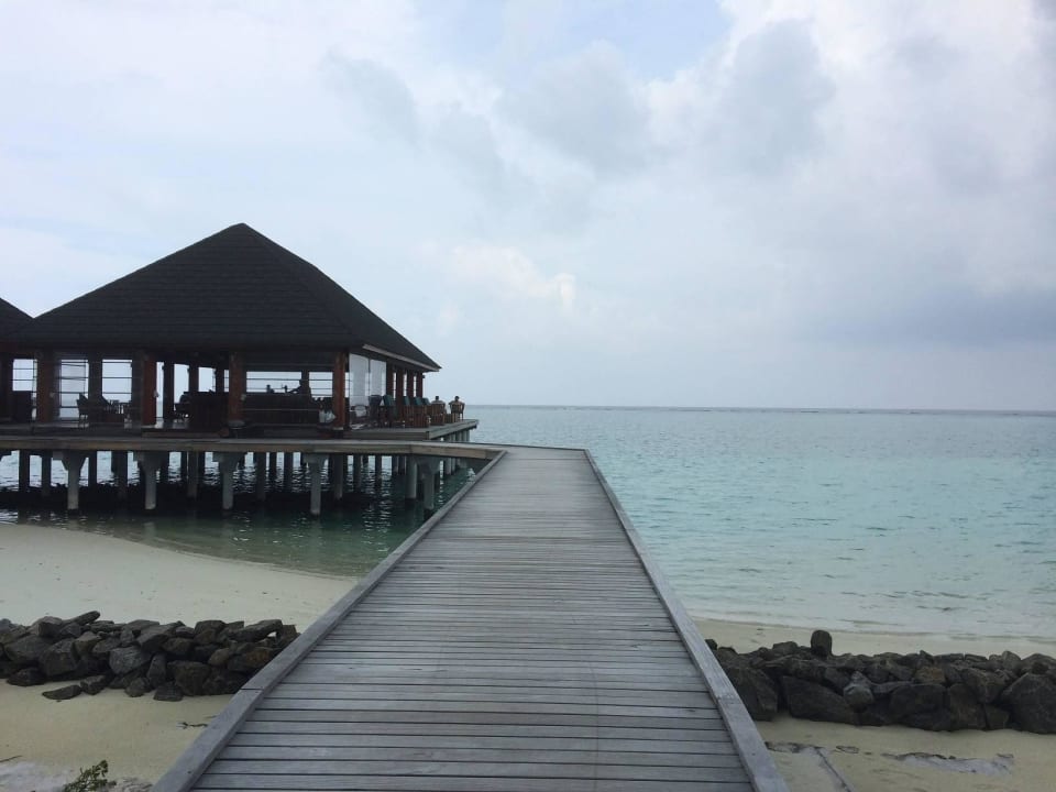 Over Water Bar Summer Island Maldives