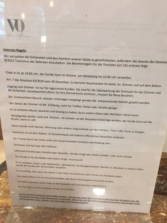 Sonstiges Hotel Vista Odin