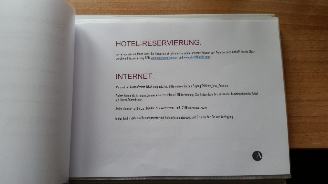 Sonstiges AMERON Köln Hotel Regent