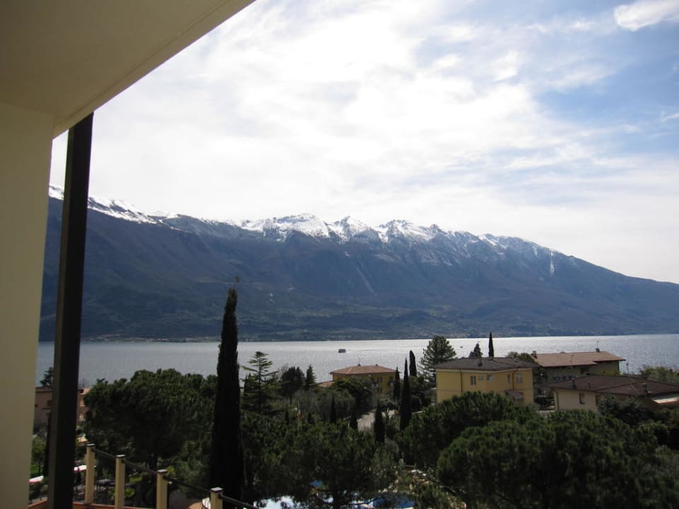 Blick vom Balkon Zimmer 342 Hotel Caravel