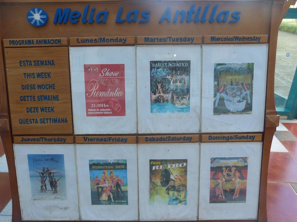 Animationsprogramm Melia Las Antillas - Adults only