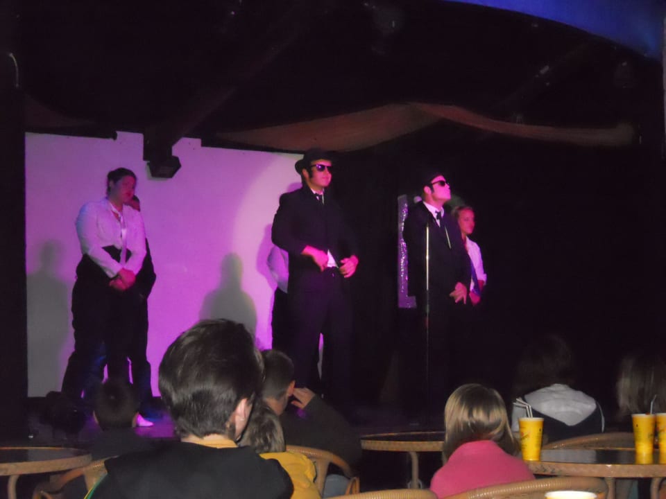 Große Abendshow Blues Brothers SBH Hotel Royal Monica