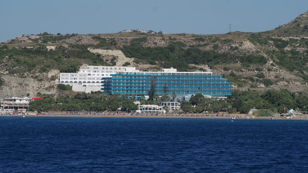 Außenansicht Hotel Calypso Beach