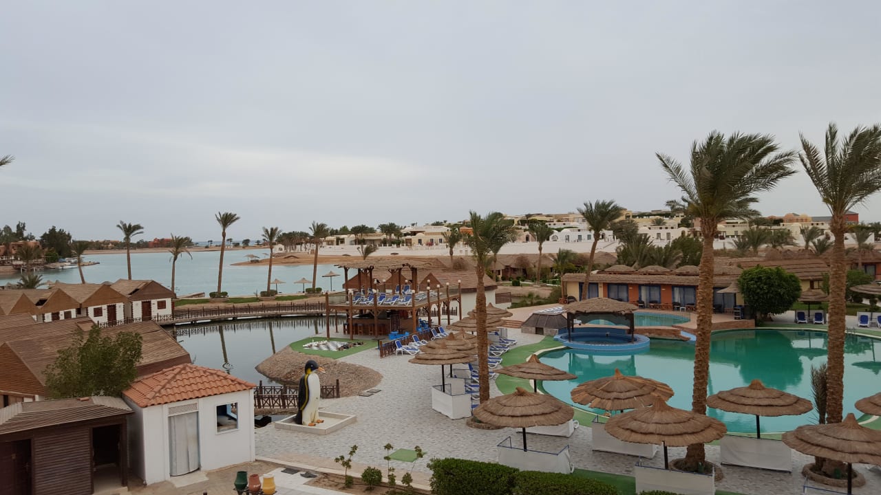 Ausblick von meinem Zimmer 225 Panorama Bungalows Resort El Gouna