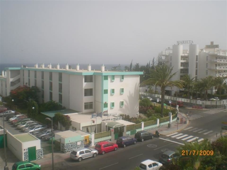 Blick vom Balkon Teil 2 Hotel Caserio