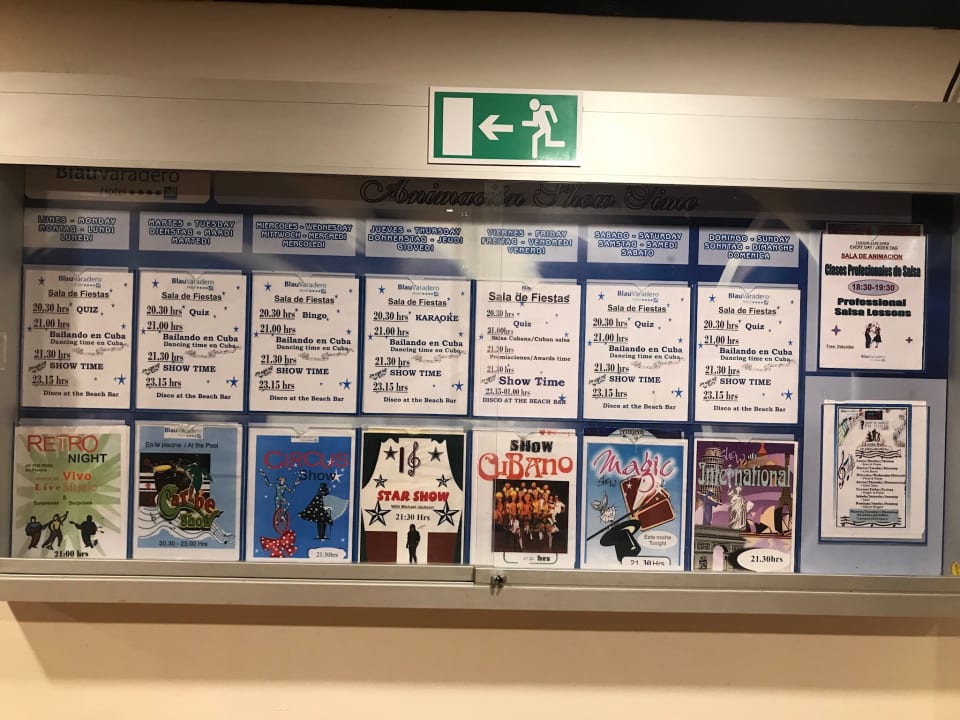 Animationsprogramm Blau varadero - Adults only