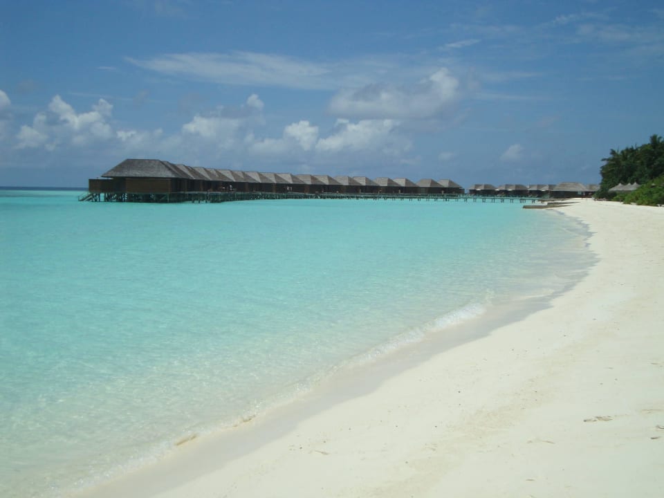 Glasklares Wasser Veligandu Maldives Resort Island
