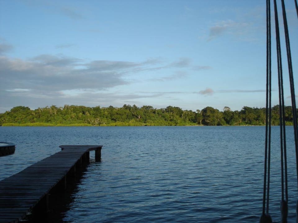 eigener Steg am Lagunenbungalow Hotel Seachange Lodge