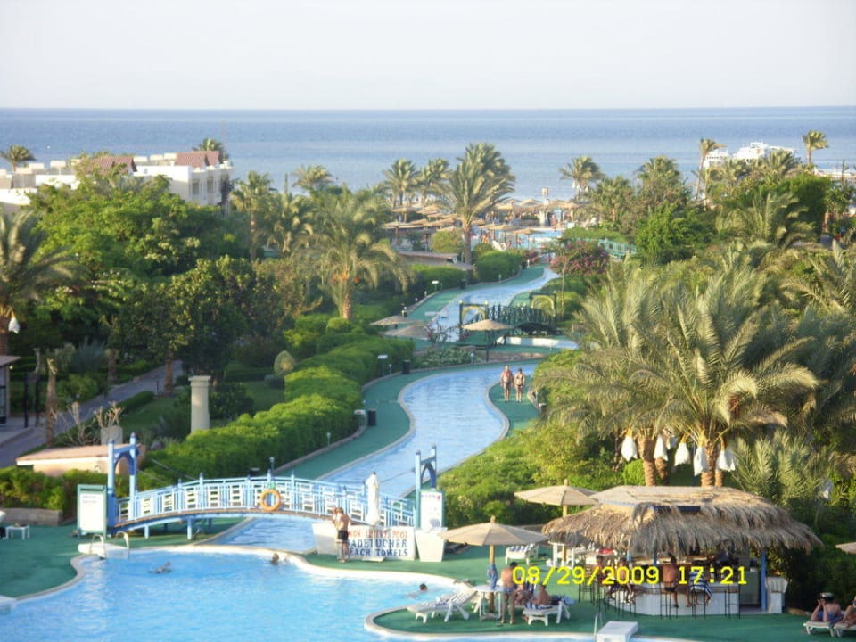 Ausblick auf den Nil Golden Beach Resort