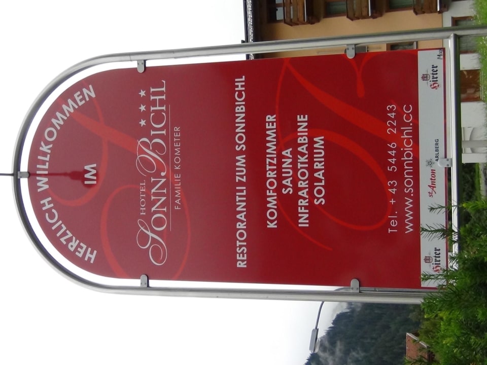 Herzlich Willkommen...stimmt Hotel die Arlbergerin